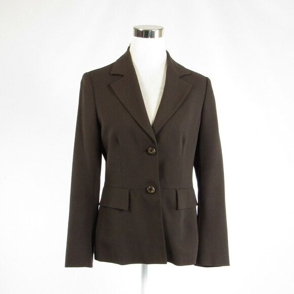 Salvatore Ferragamo brown jacket 12 - Picture 1 of 8